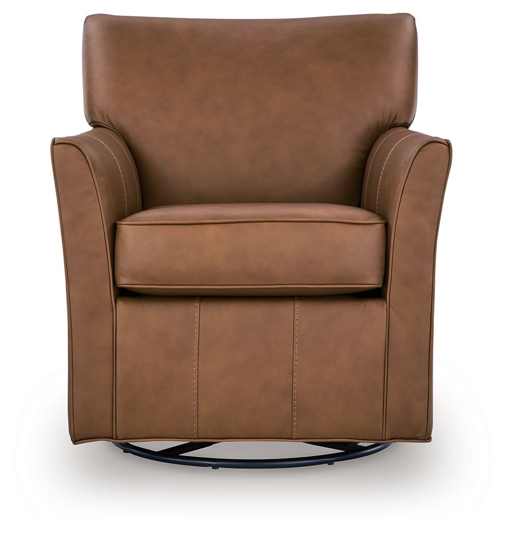 Braydunn - Swivel Glider Accent Chair - Hornell Furniture Outlet