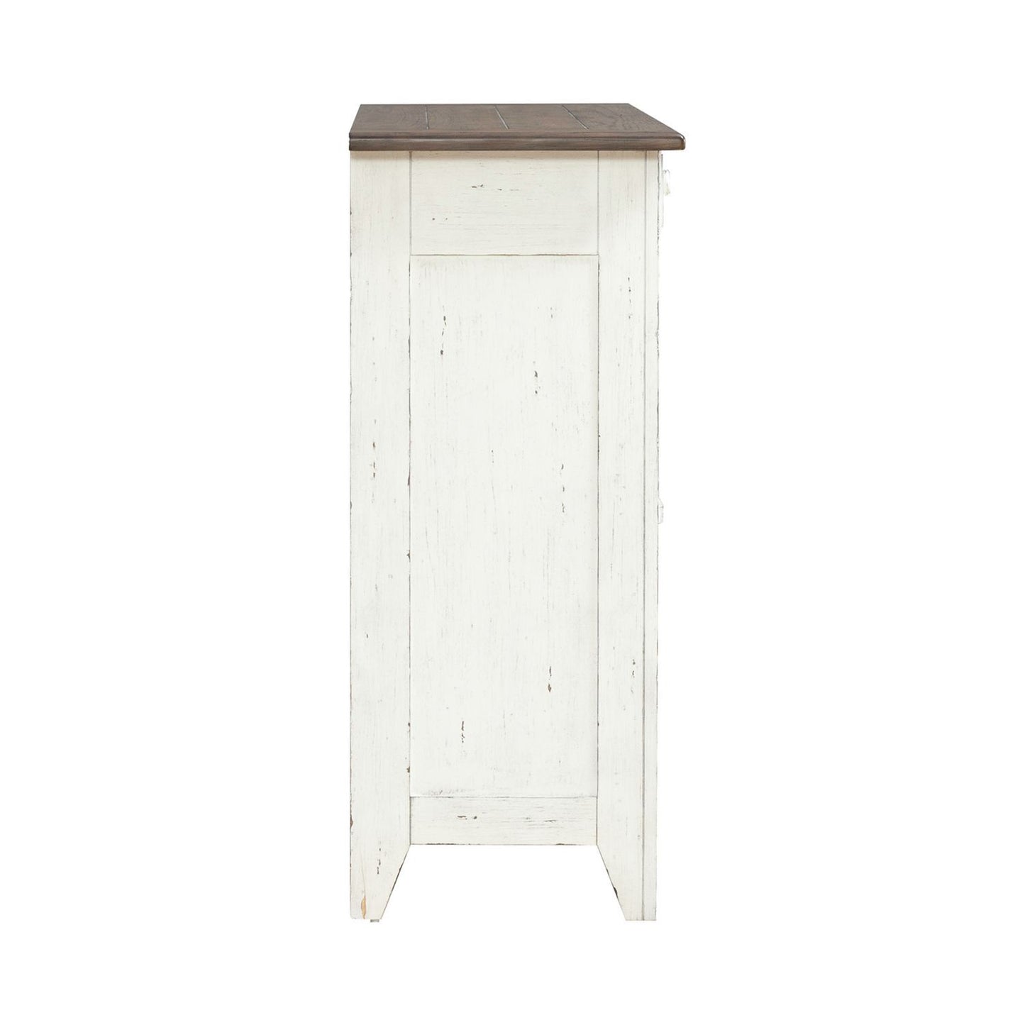 Al Fresco - Server - Graphite / Whitestone - Hornell Furniture Outlet