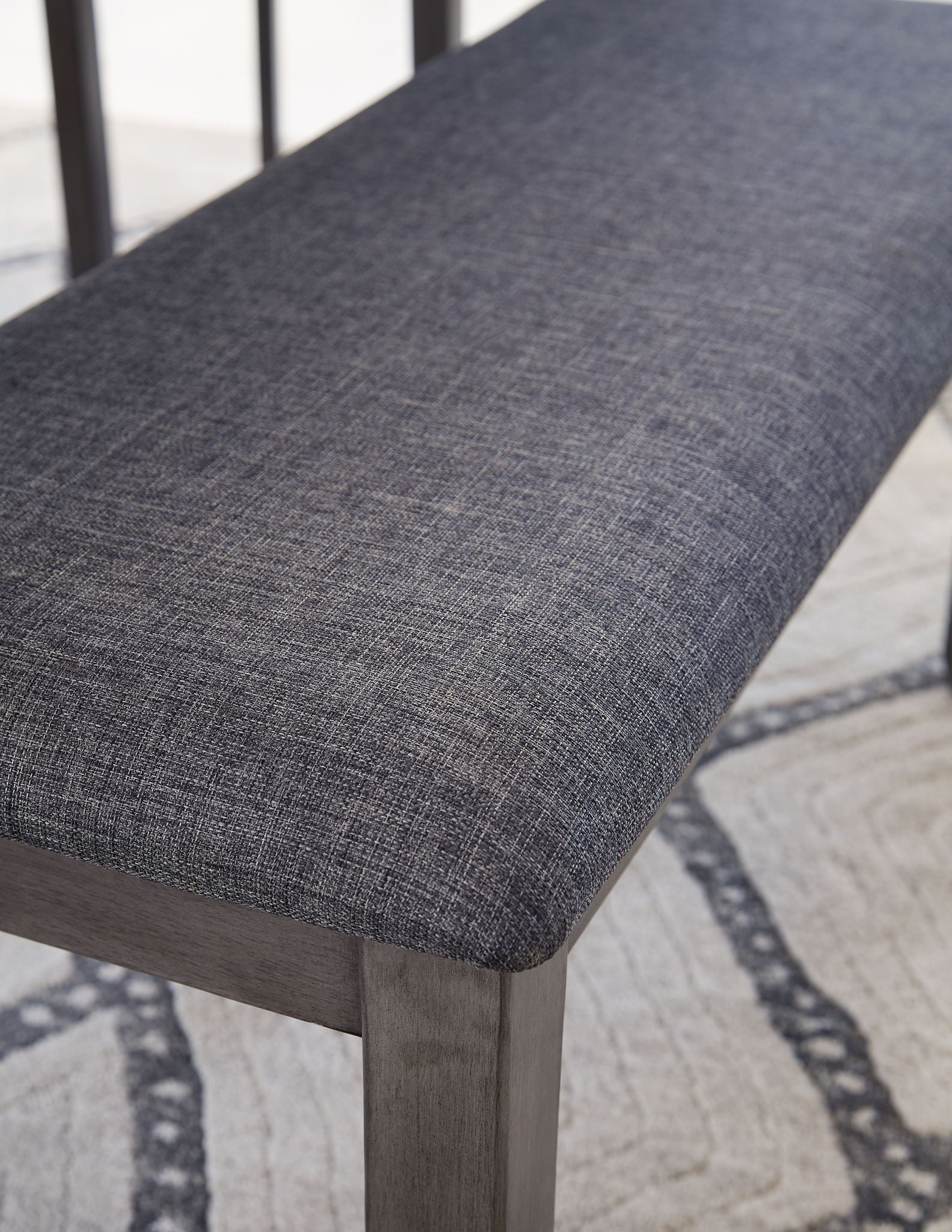 Bridson - RECT DRM Table Set (Set of 6) - Gray - Hornell Furniture Outlet