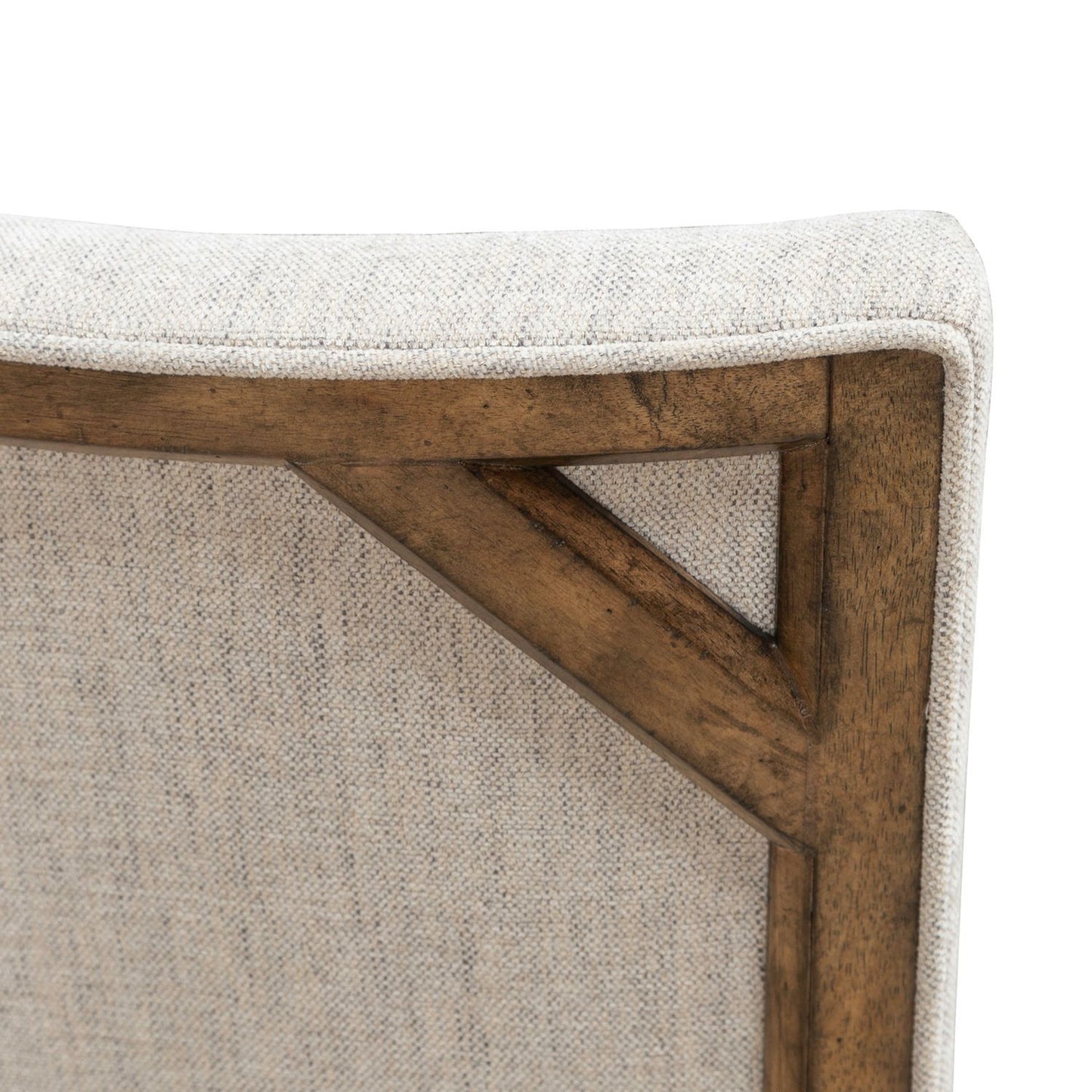 Carolina Park - Upholstered Side Chair (RTA) - Brown - Hornell Furniture Outlet