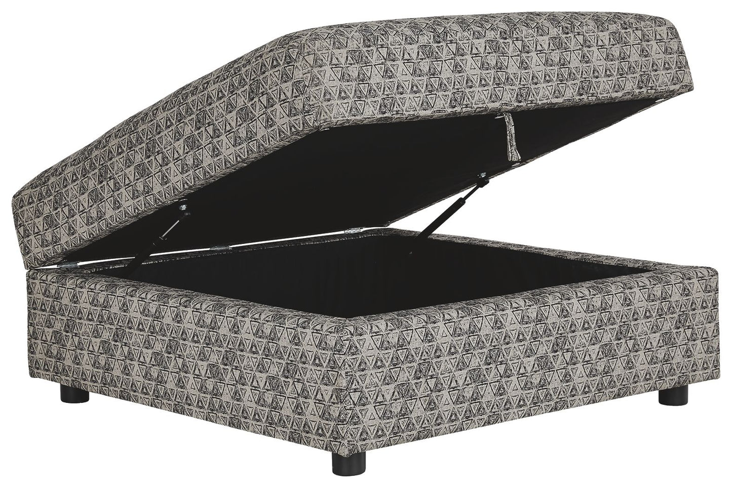 Kellway - Bisque - Ottoman With Storage - Hornell Furniture Outlet