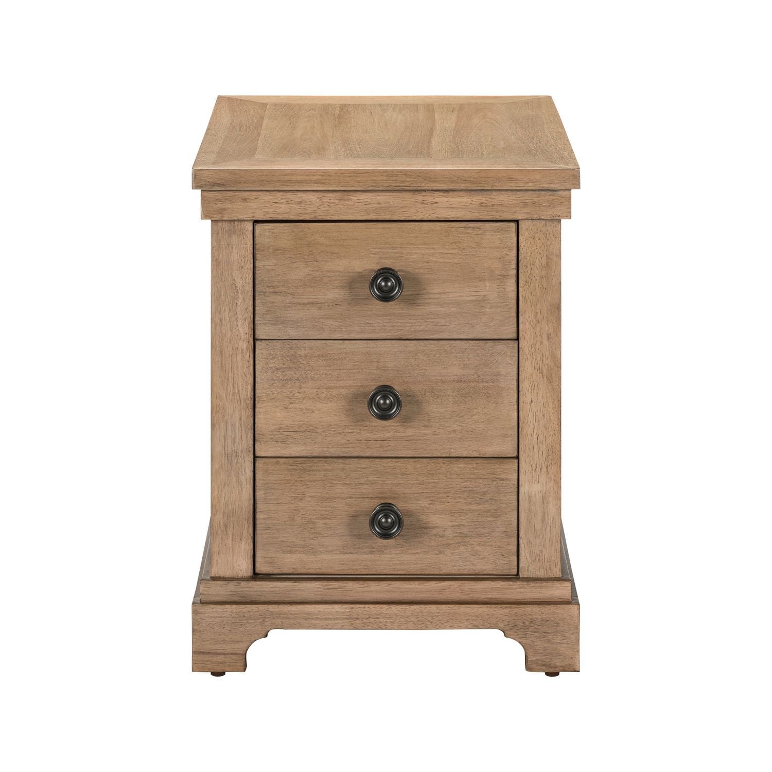 Haven Hills - Chairside Table - Camel Beige - Hornell Furniture Outlet