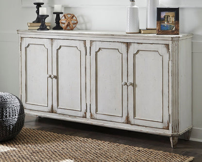 Mirimyn - Antique White - Accent Cabinet - Hornell Furniture Outlet