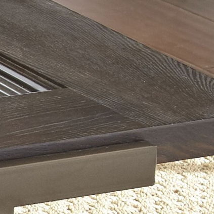 Terrell - Cocktail Table With Caster - Brown - Hornell Furniture Outlet