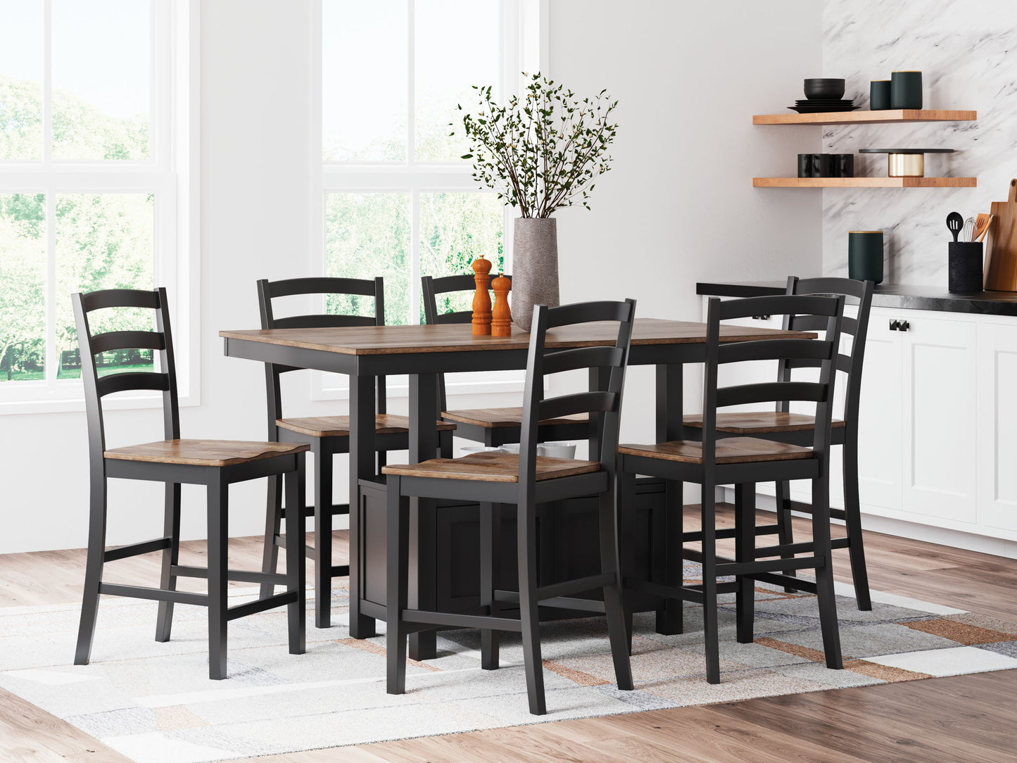 Wildenauer - Counter Dining Room Set - Hornell Furniture Outlet