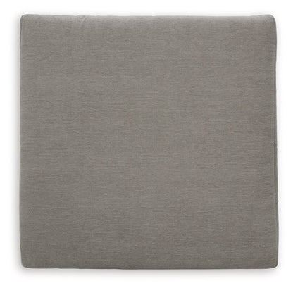 Avaliyah - Ash - Oversized Accent Ottoman - Hornell Furniture Outlet