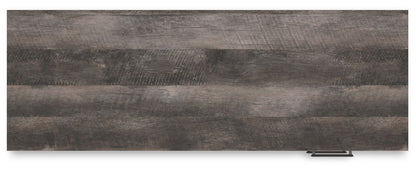 Shawburn - White / Dark Charcoal Gray - Home Office Desk - Hornell Furniture Outlet