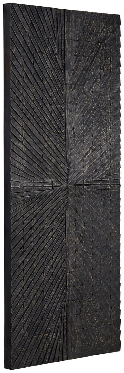 Lenora - Antique Black - Wall Decor - Hornell Furniture Outlet