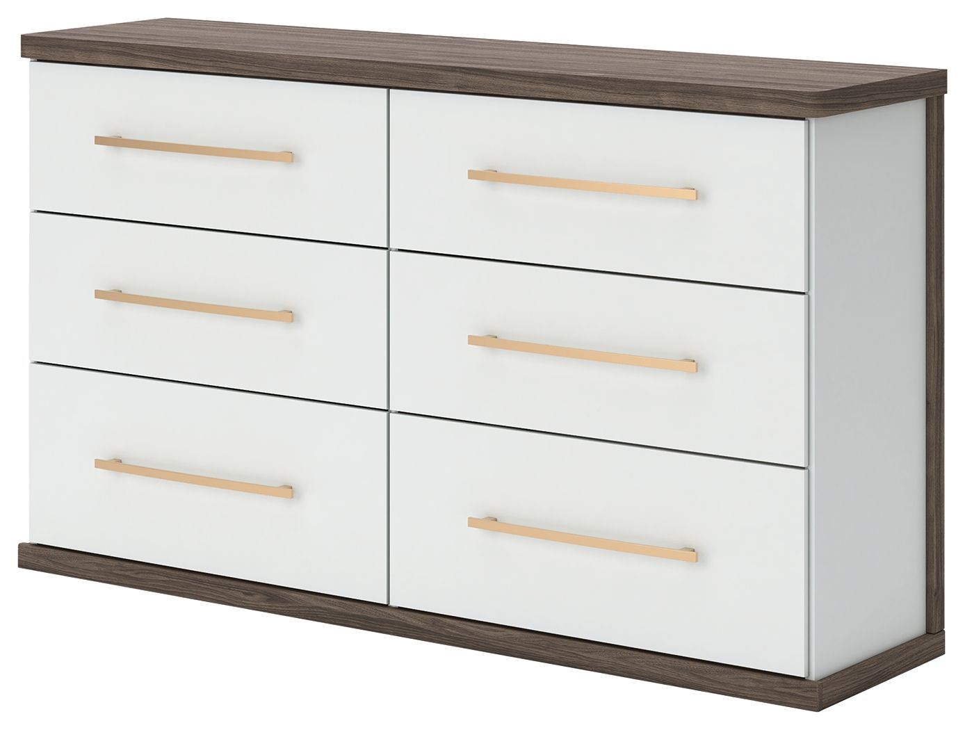 Kendanport - Six Drawer Dresser - Hornell Furniture Outlet