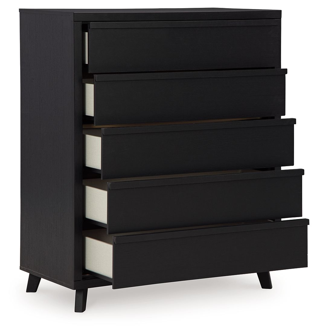 Danziar - Panel Bedroom Set - Hornell Furniture Outlet