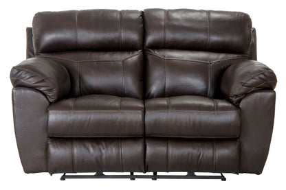Costa - Power Lay Flat Reclining Loveseat - Hornell Furniture Outlet