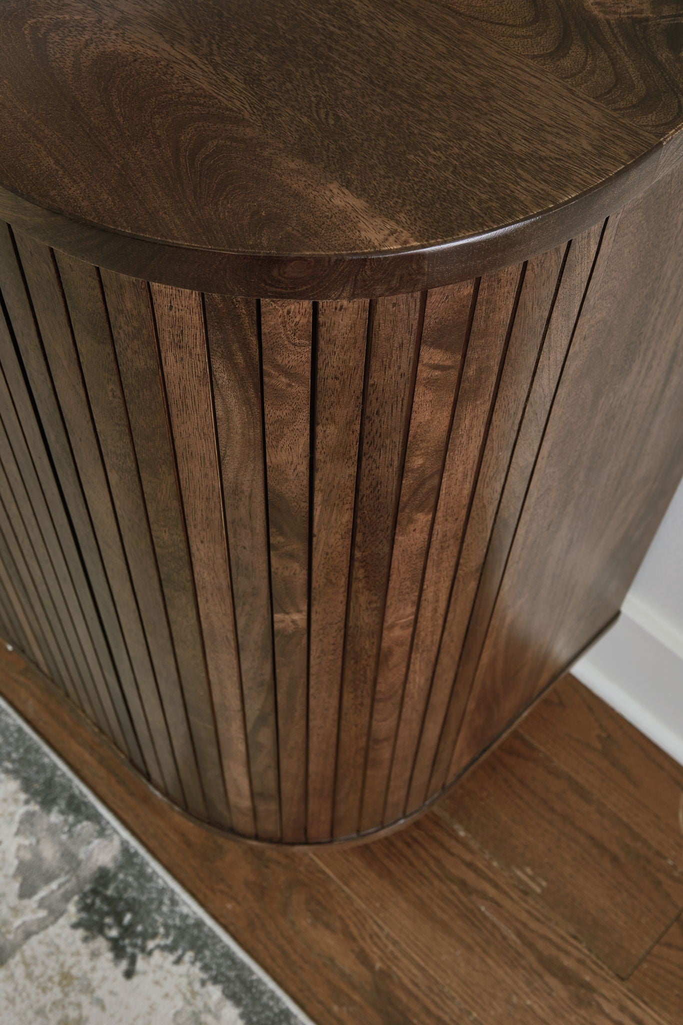 Amickly - Dark Brown - Accent Cabinet - Hornell Furniture Outlet