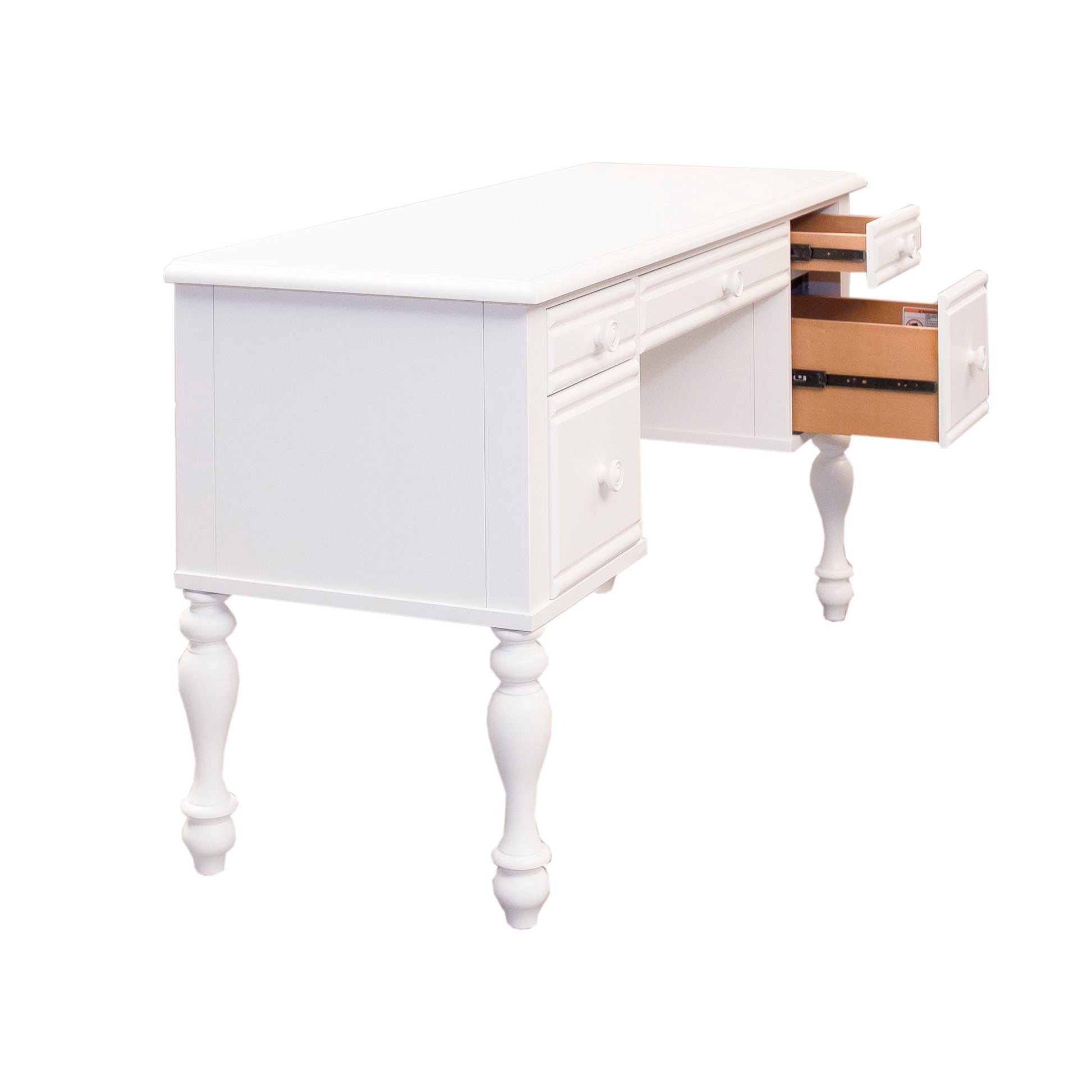 Summer House - Wood Vanity Desk - White - Hornell Furniture Outlet