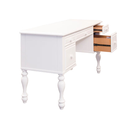 Summer House - Wood Vanity Desk - White - Hornell Furniture Outlet