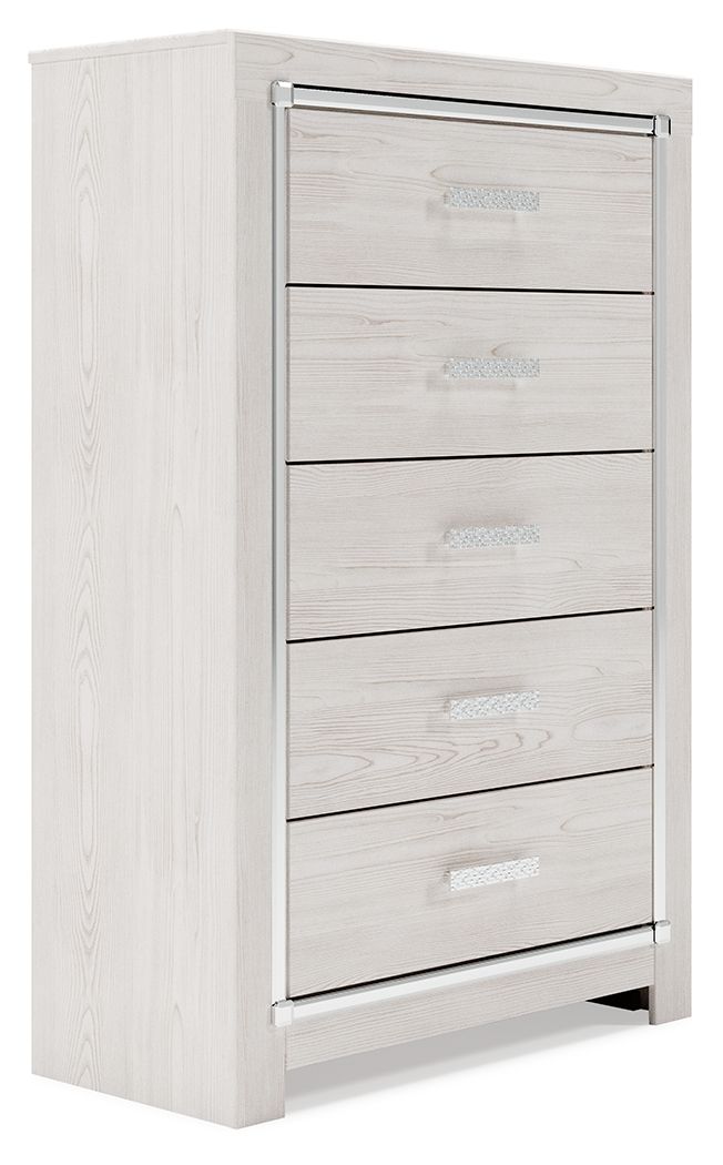 Altyra - Upholstered Storage Bedroom Set - Hornell Furniture Outlet