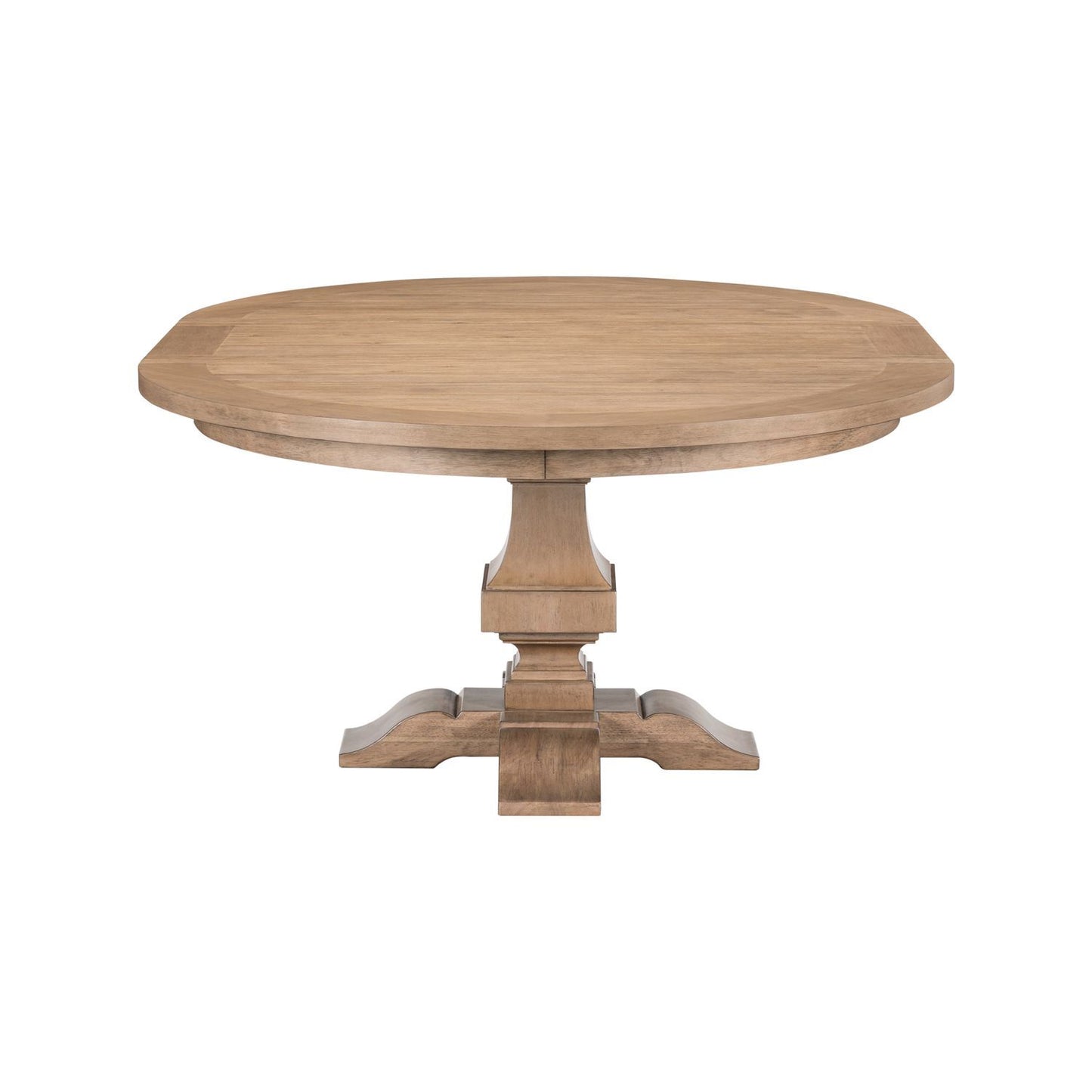 Haven Hills - Pedestal Table Set - Camel Beige - Hornell Furniture Outlet