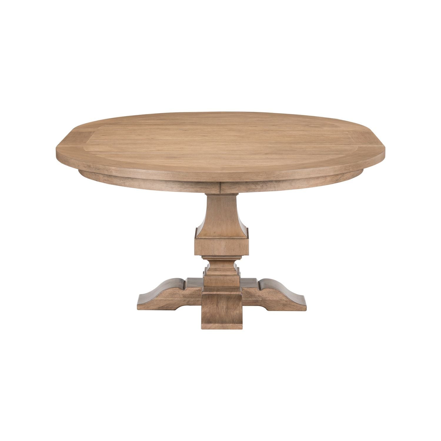 Haven Hills - Pedestal Table Set - Camel Beige - Hornell Furniture Outlet