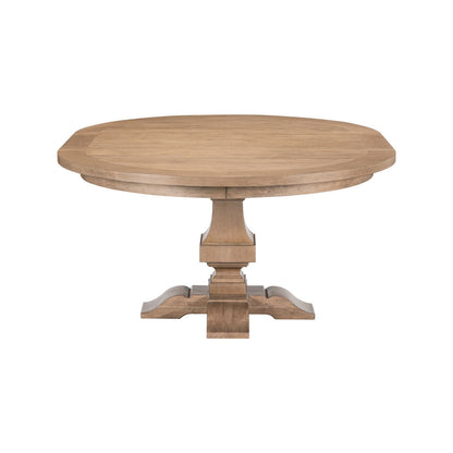 Haven Hills - Pedestal Table Set - Camel Beige - Hornell Furniture Outlet