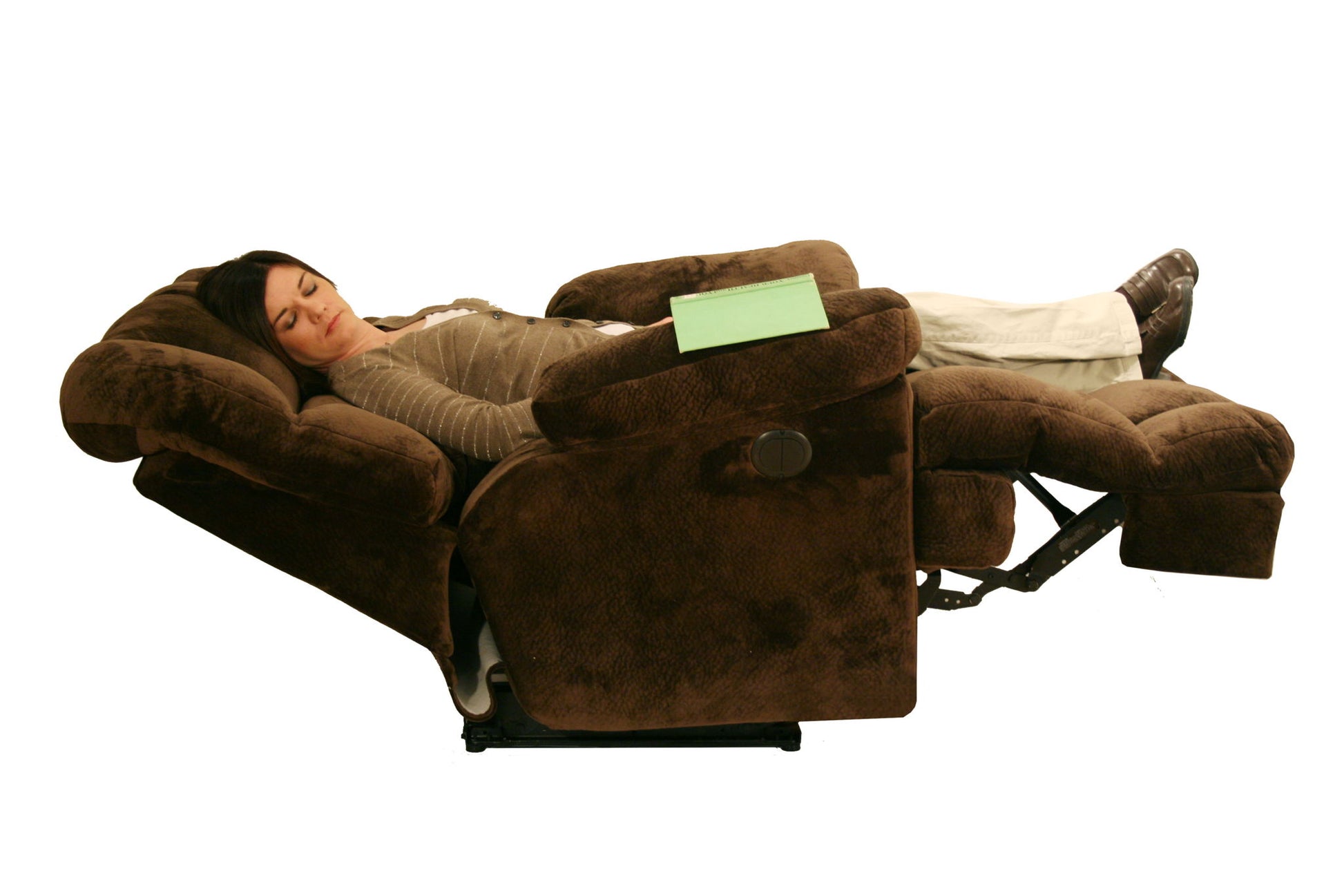 Cloud 12 - Power Chaise Reclining With Lay Flat Feature - Hornell Furniture Outlet