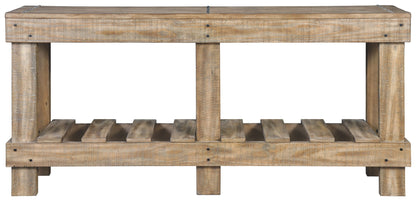 Susandeer - Brown - Console Sofa Table - Hornell Furniture Outlet
