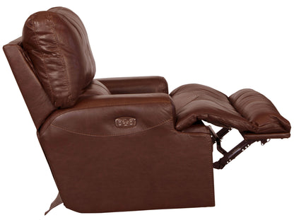 Wembley - Power Headrest With Lumbar Lay Flat Recliner - Hornell Furniture Outlet