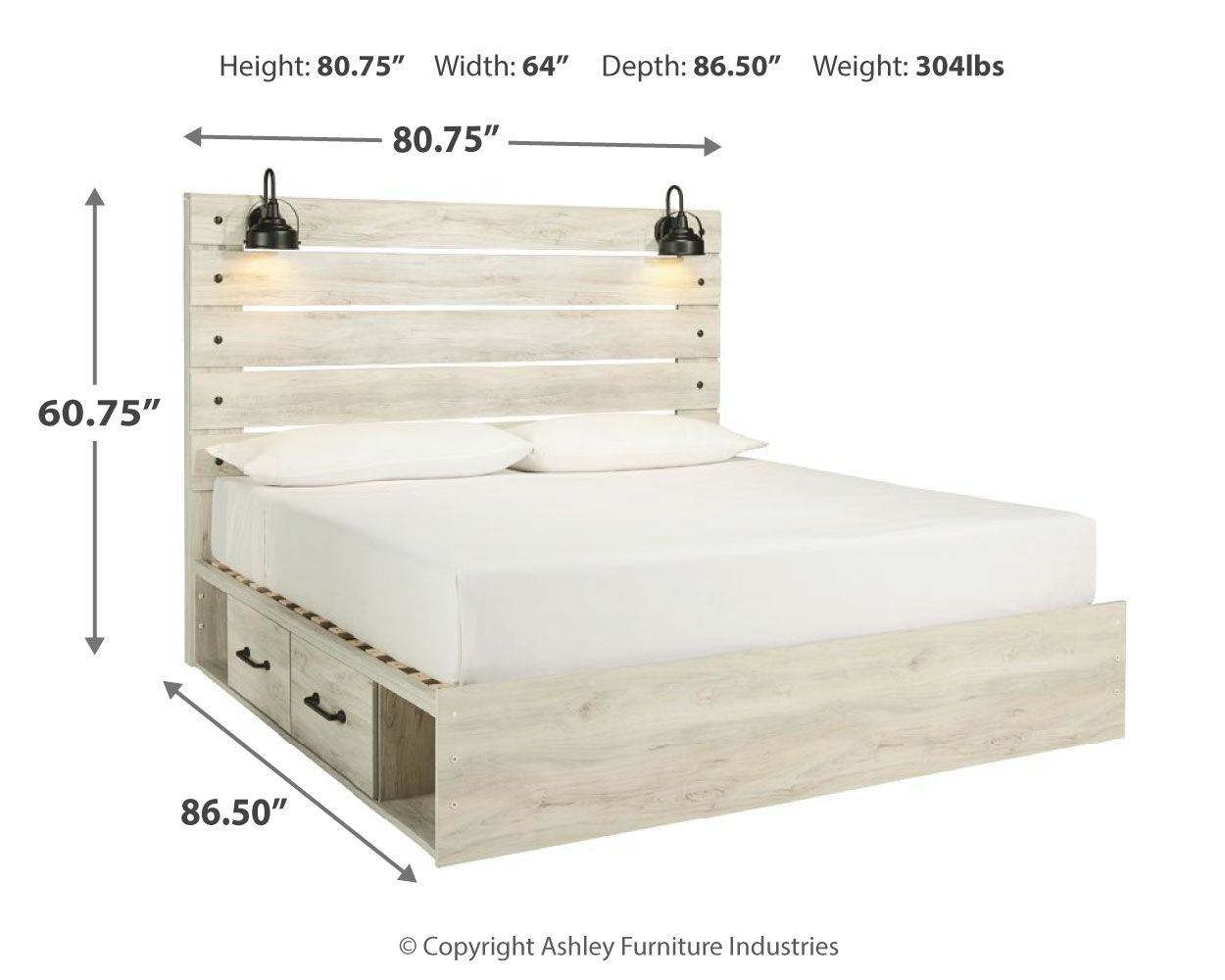 Cambeck - Panel Bed - Hornell Furniture Outlet