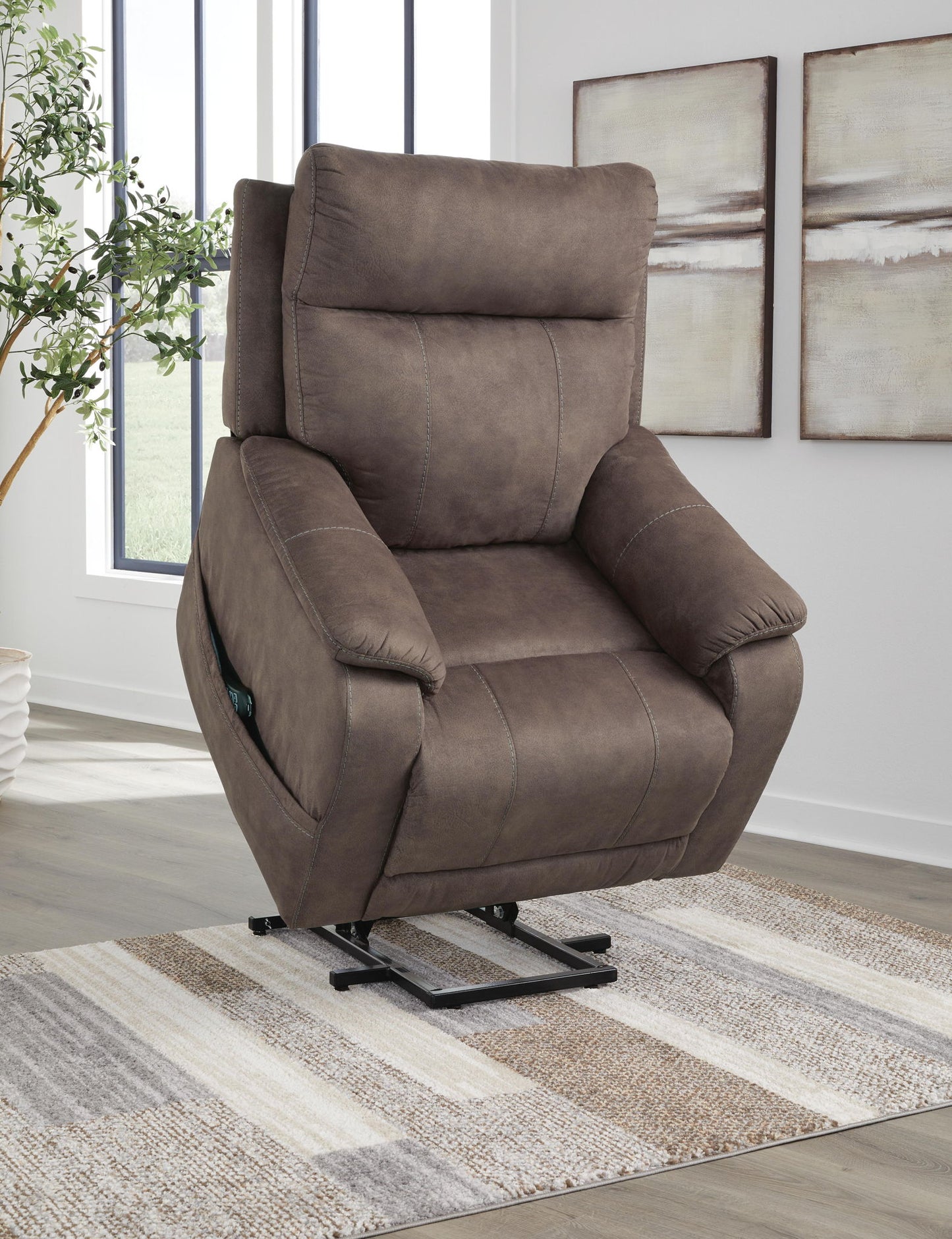 Crestmeade - Power Lift Recliner - Hornell Furniture Outlet