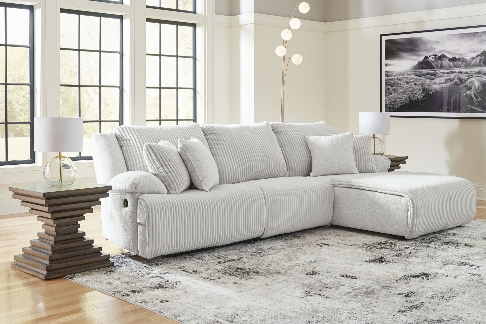 Top Tier - Reclining Sectional - Hornell Furniture Outlet