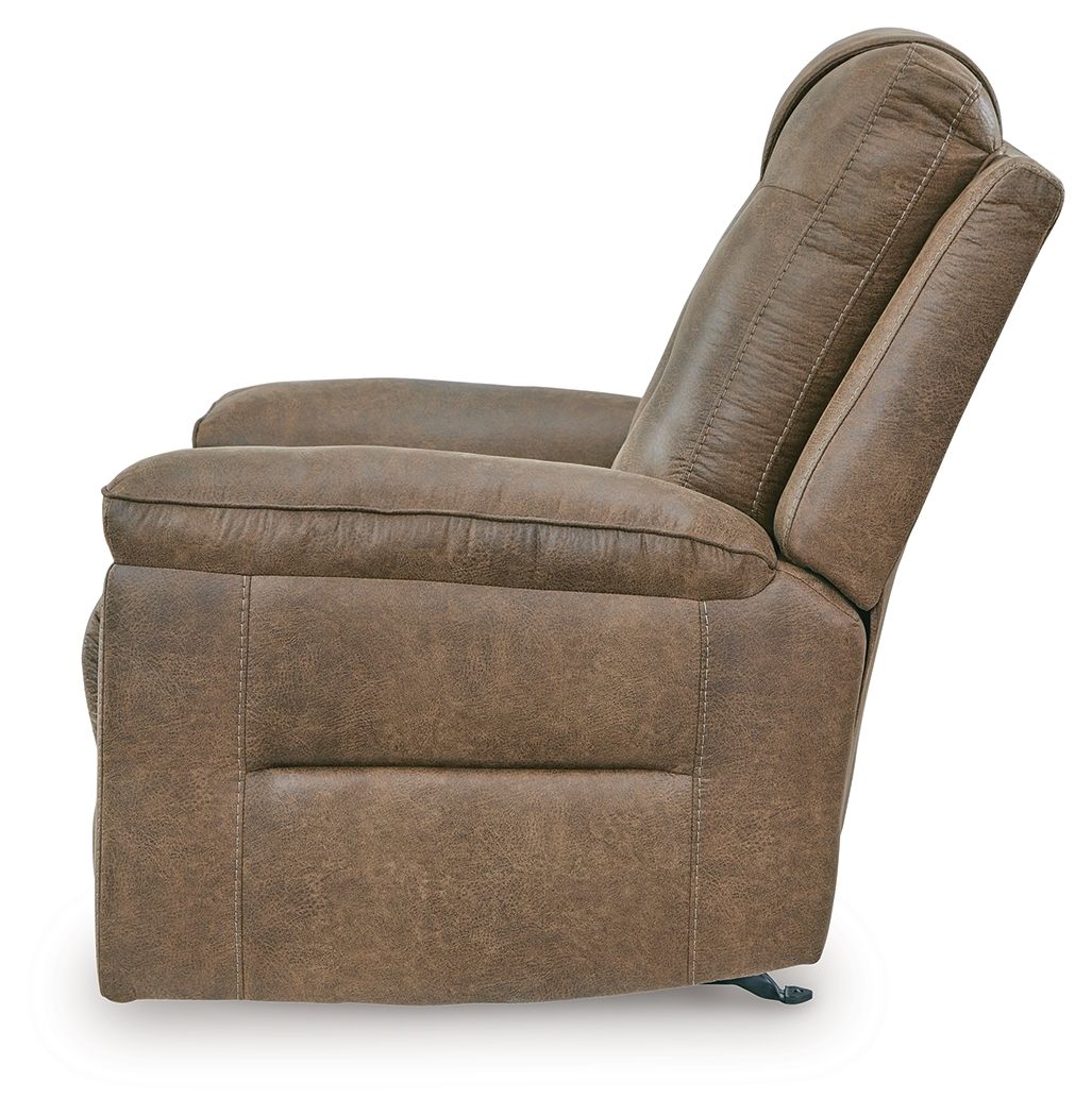 Stockworth - Earth - Rocker Recliner - Hornell Furniture Outlet
