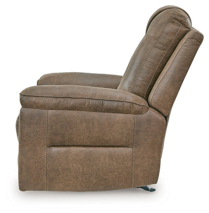 Stockworth - Earth - Rocker Recliner - Hornell Furniture Outlet
