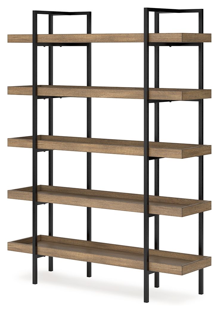 Montia - Light Brown - Bookcase - Hornell Furniture Outlet