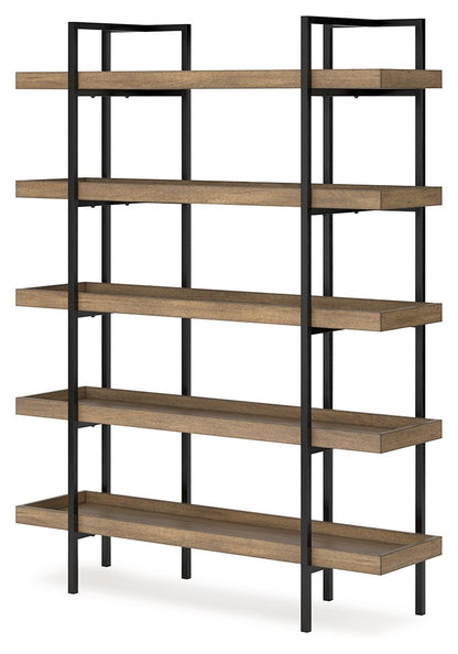 Montia - Light Brown - Bookcase - Hornell Furniture Outlet