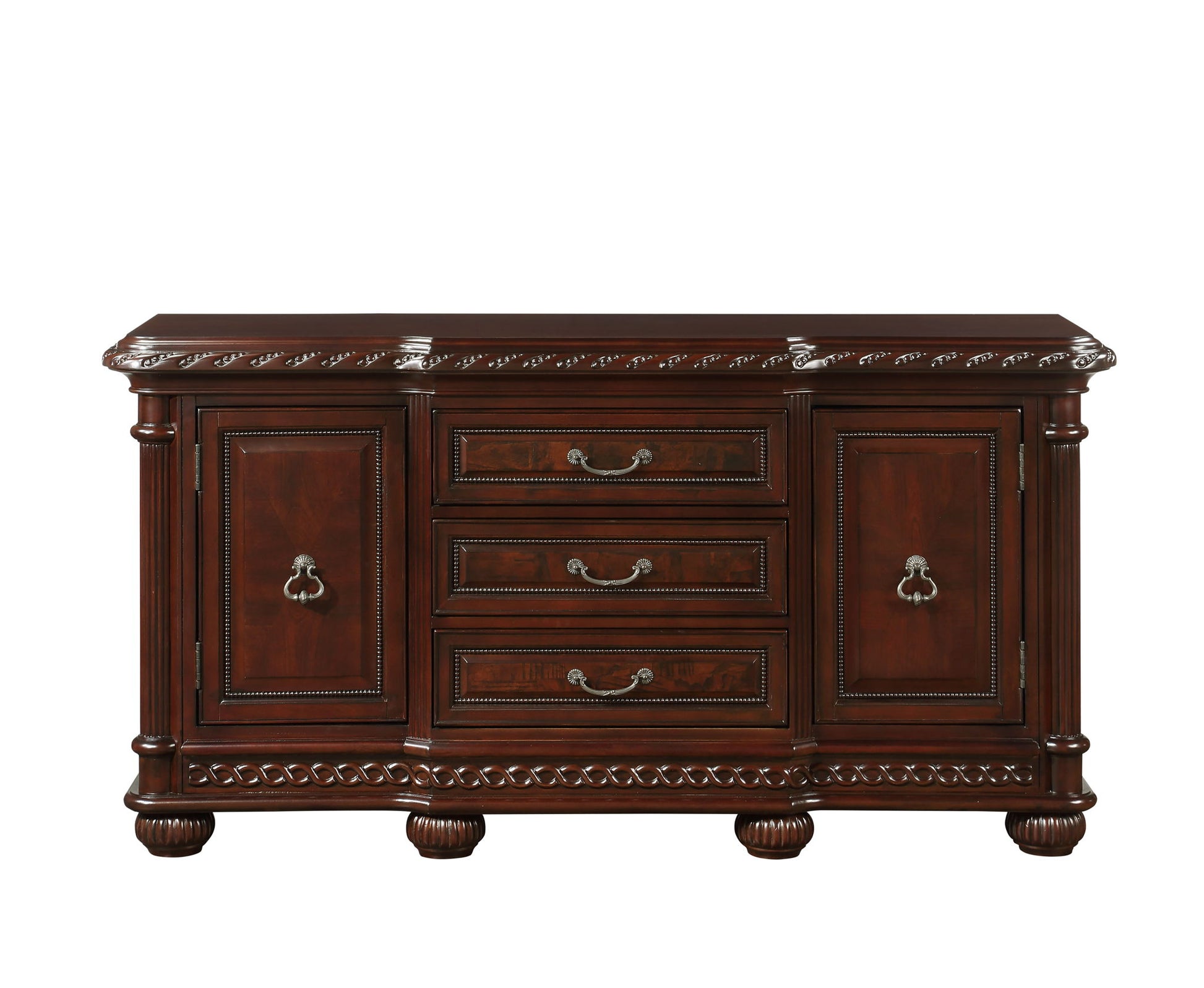 Antoinette - Buffet - Dark Brown - Hornell Furniture Outlet
