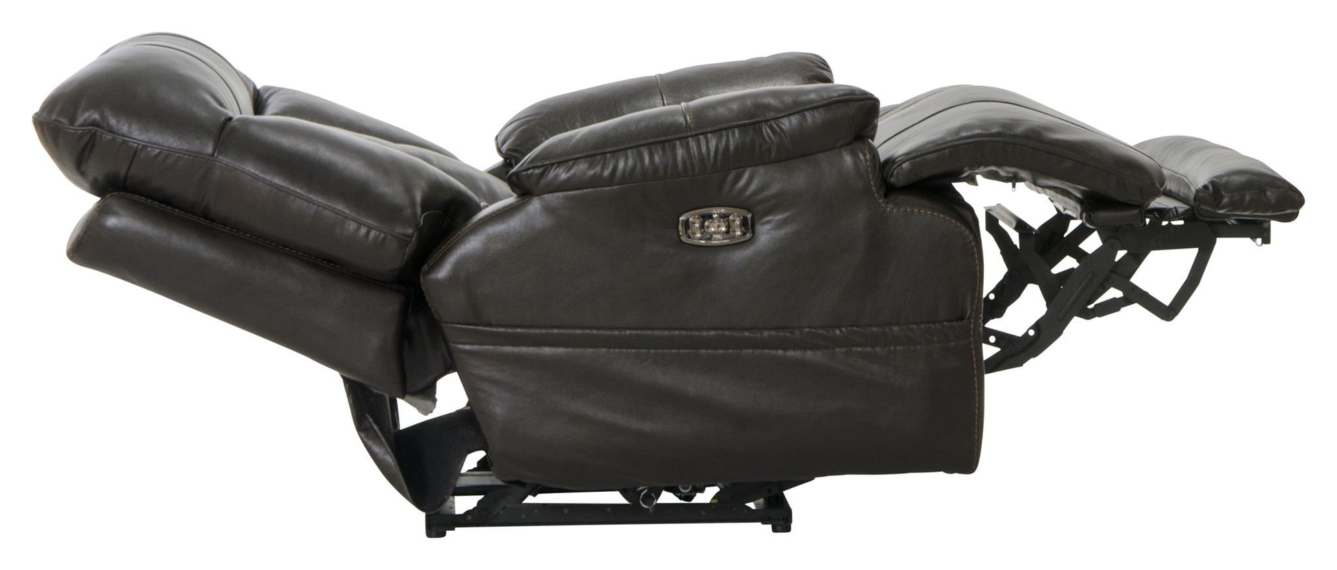 Naples - Power Headrest With Lumbar Power Lay Flat Recliner - Hornell Furniture Outlet