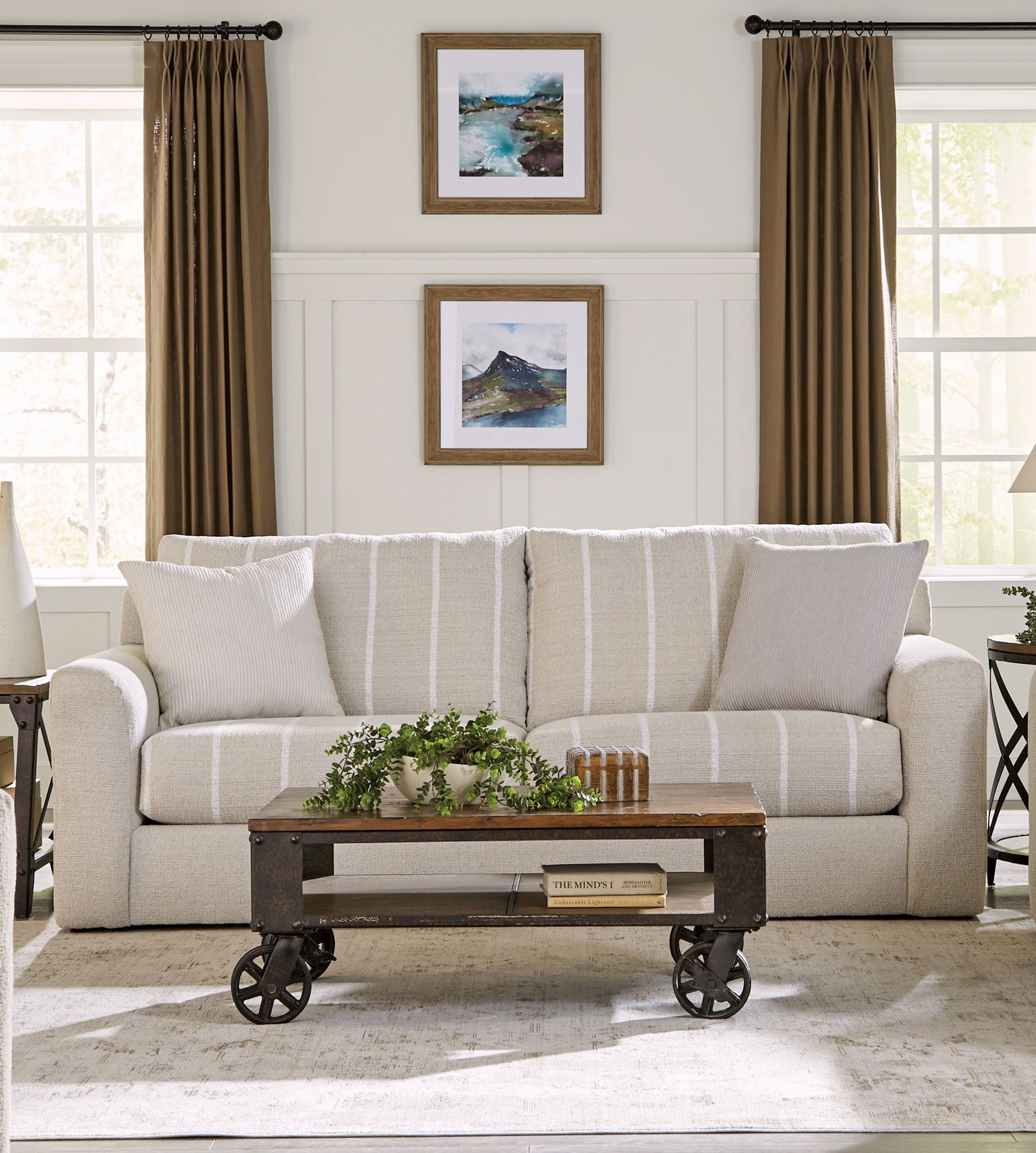 Lindsey - Queen Sleeper - Hornell Furniture Outlet