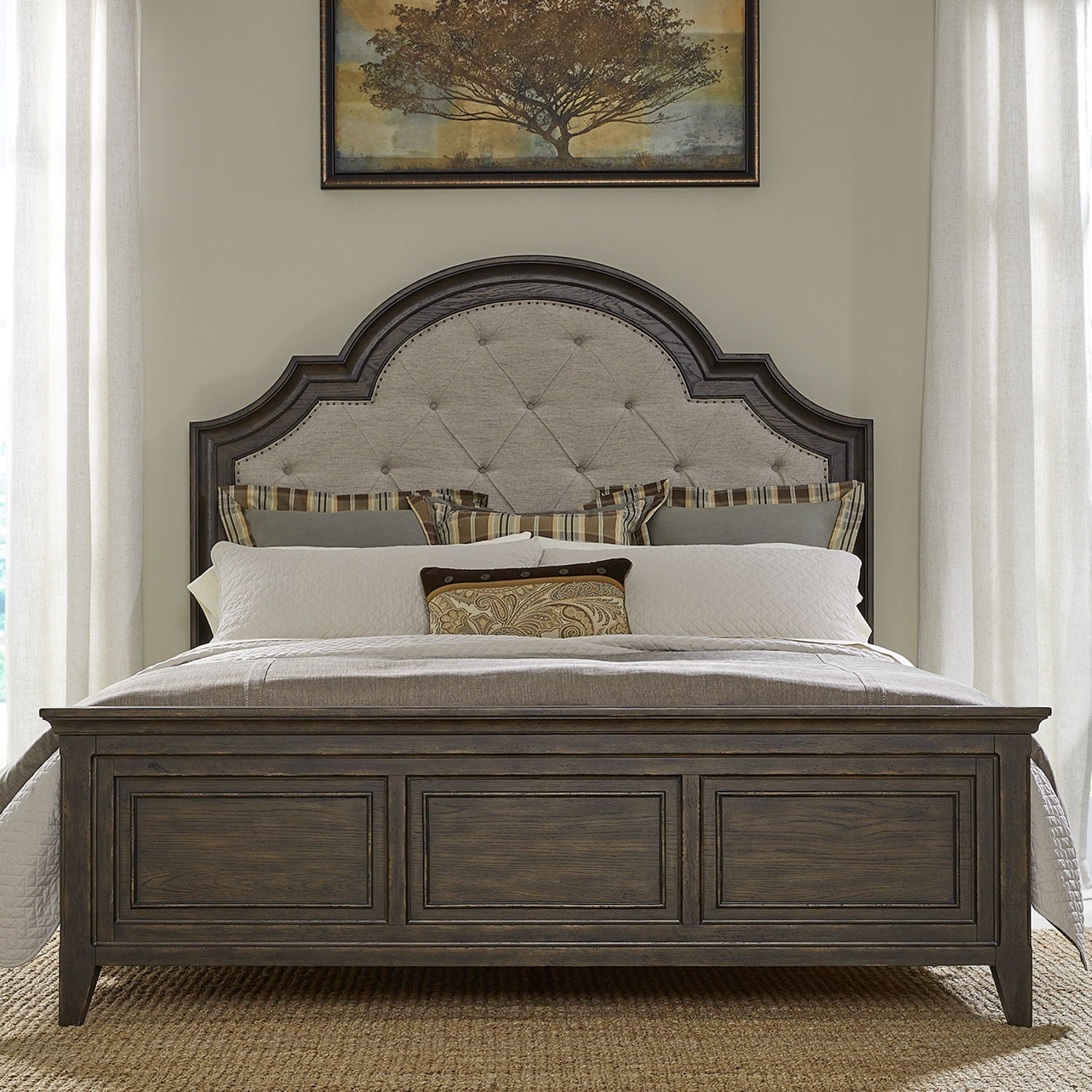 Paradise Valley - Upholstered Bed - Hornell Furniture Outlet