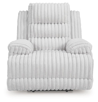 Rhines Falls - Alloy - Zero Wall Recliner - Hornell Furniture Outlet