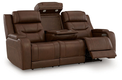 Knightington - Power Reclining Sofa With Audio Seating - Hornell Furniture Outlet