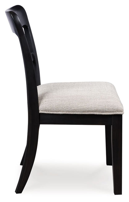 Greddinton - Upholstered Dining Side Chair (Set of 2) - Hornell Furniture Outlet