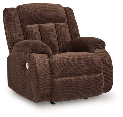 Free Wake - Chocolate - Power Rocker Recliner - Hornell Furniture Outlet