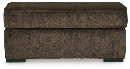 Aylesworth - Chocolate - Ottoman - Hornell Furniture Outlet