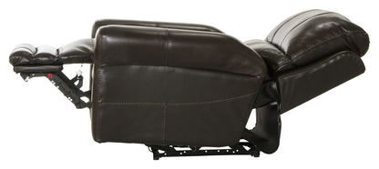 Hoffner - Power Lay Flat Recliner - Hornell Furniture Outlet