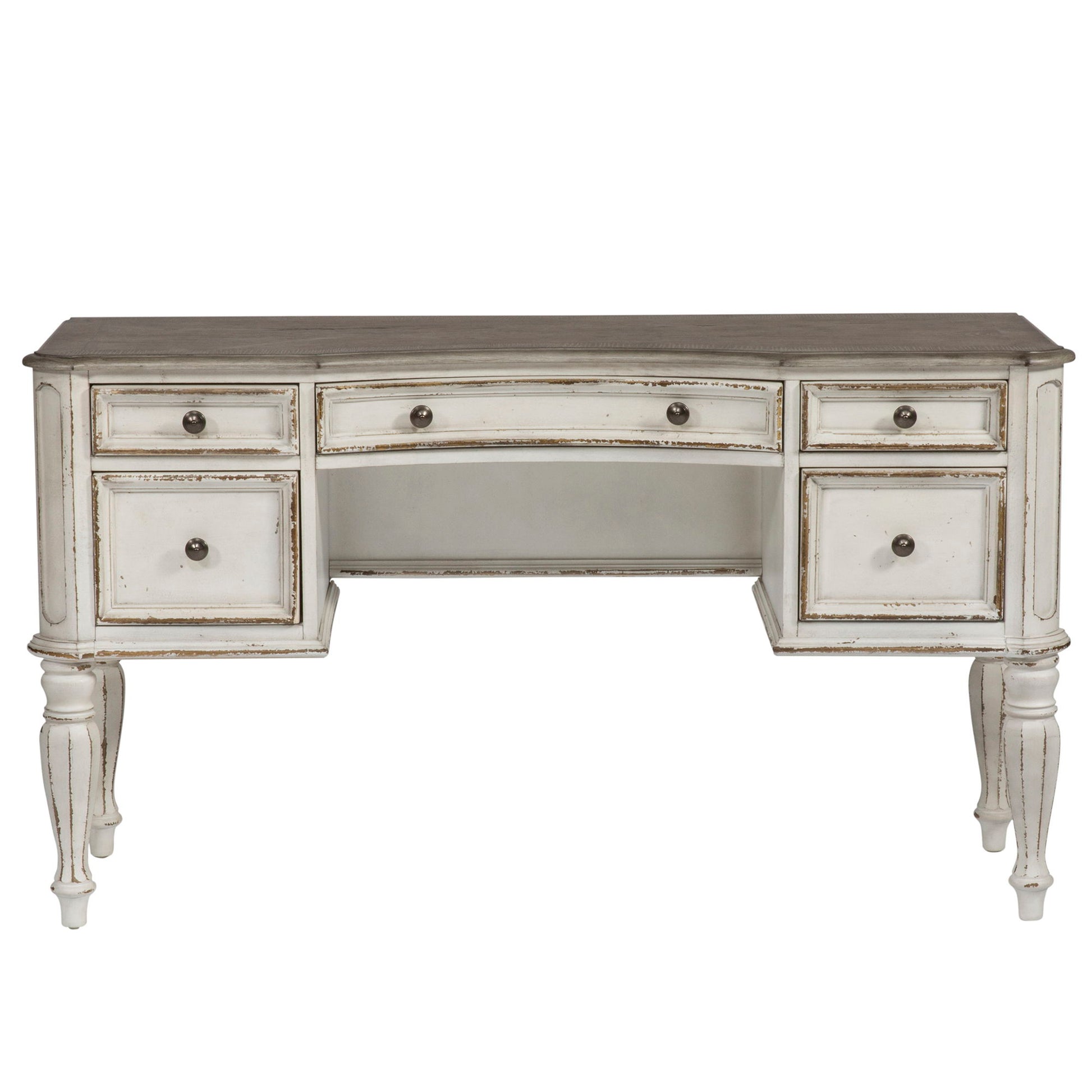 Magnolia Manor - 3 Piece Vanity Set - White - Hornell Furniture Outlet