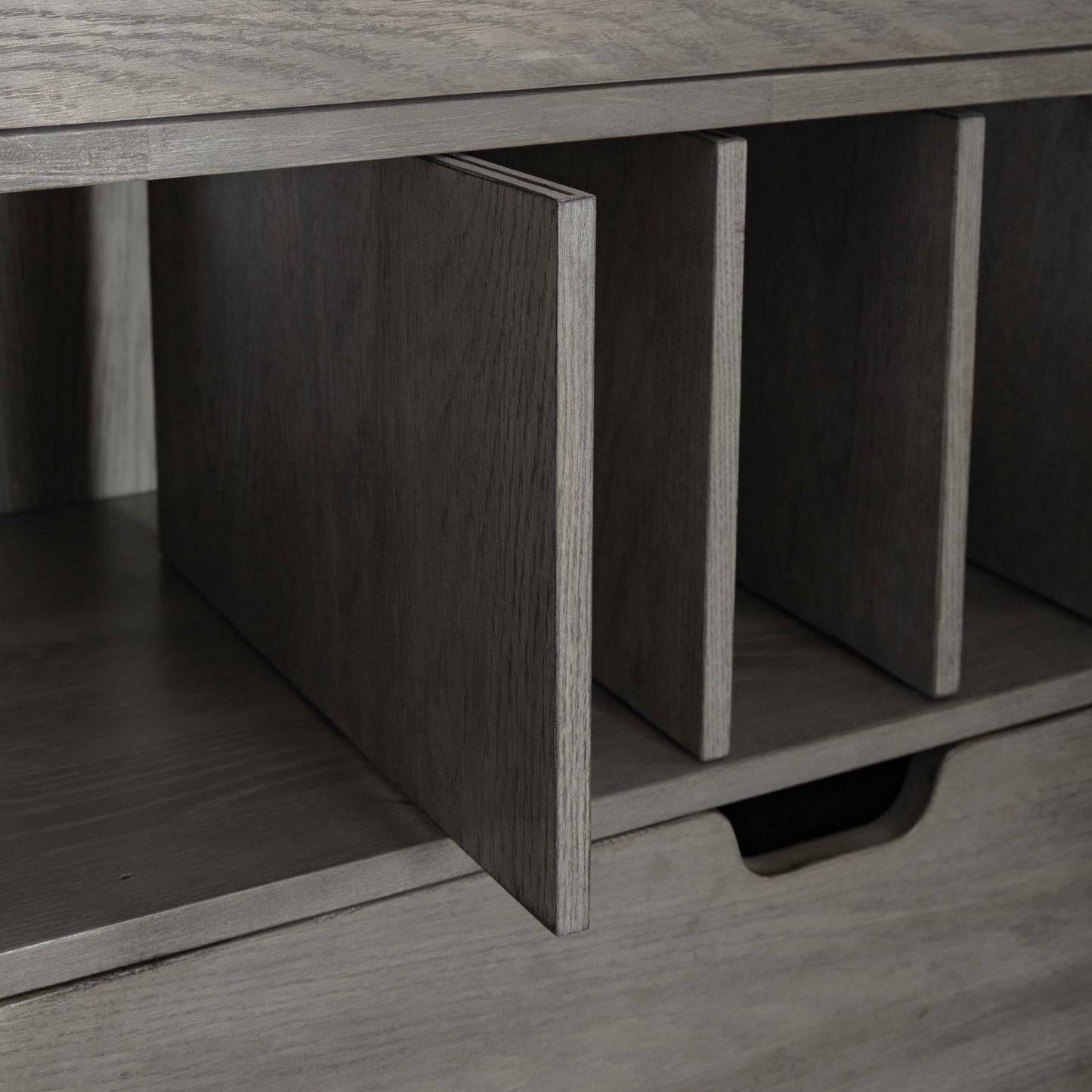 Winslow - Accent Buffet - Smokey Ash - Hornell Furniture Outlet