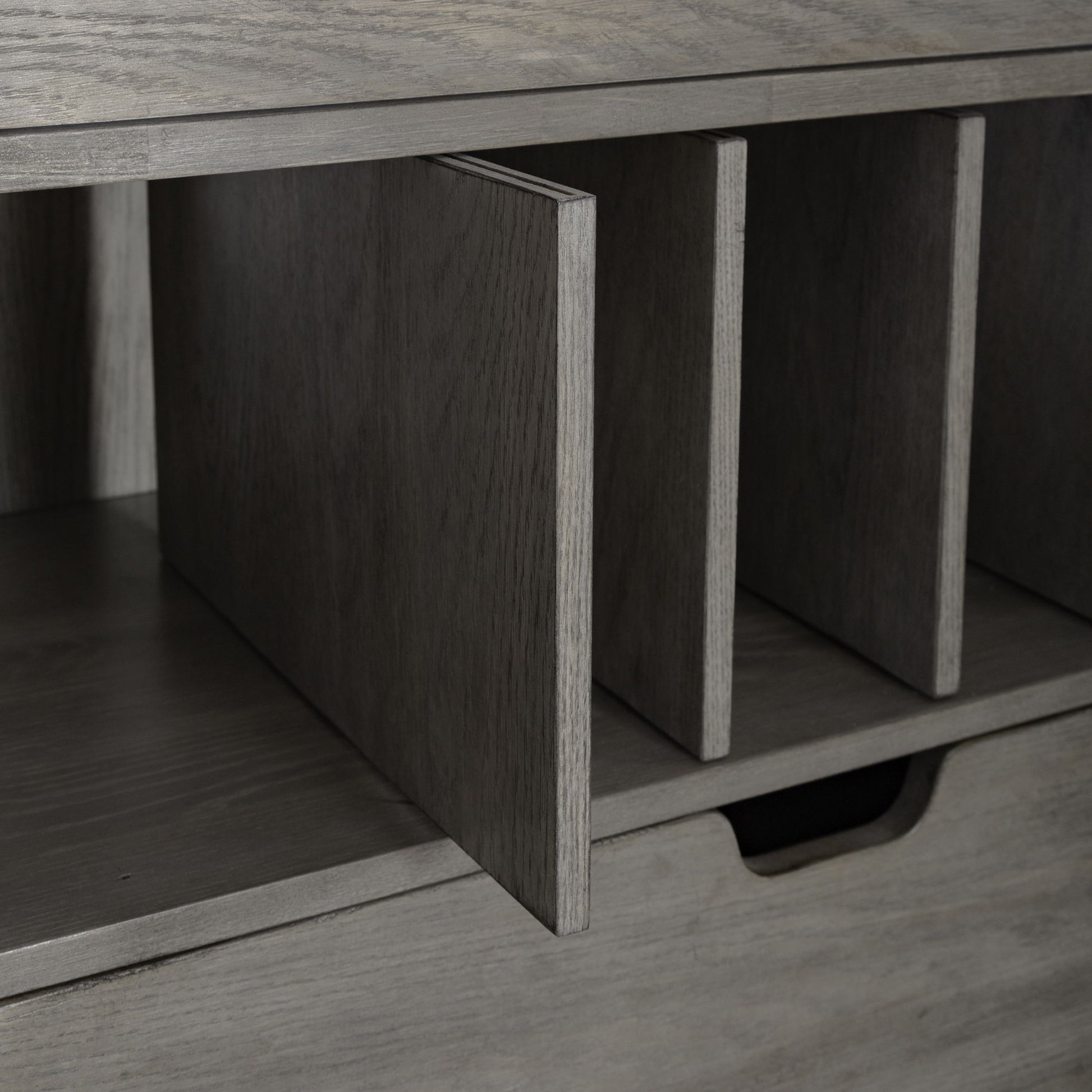 Winslow - Accent Buffet - Smokey Ash - Hornell Furniture Outlet
