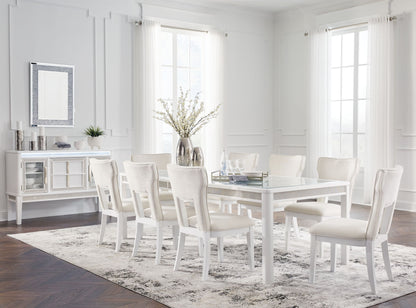 Chalanna - Rectangular Dining Room Extension Table Set - Hornell Furniture Outlet