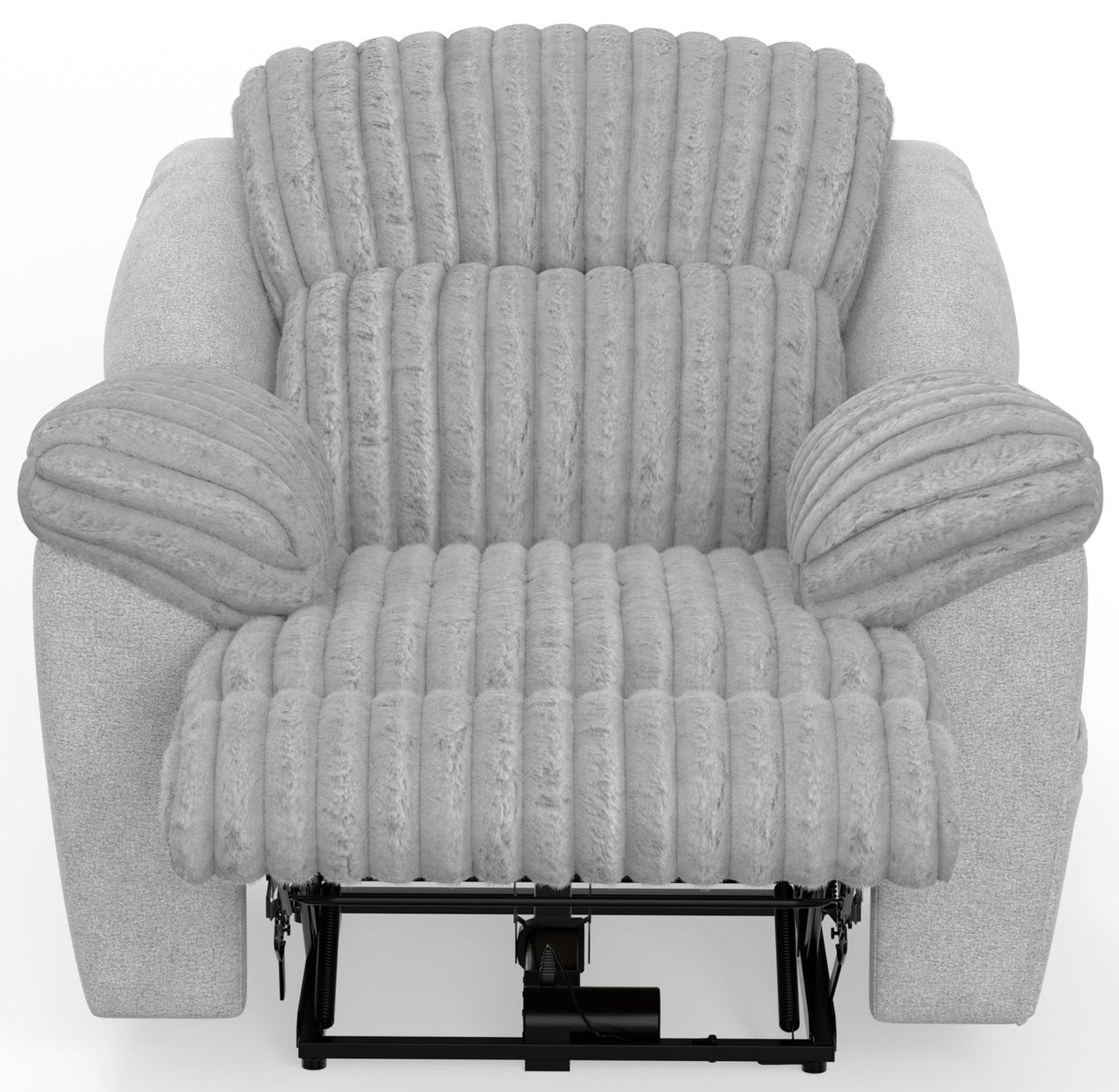 Shaggy - Power Lay Flat Recliner With Zero Gravity - Hornell Furniture Outlet