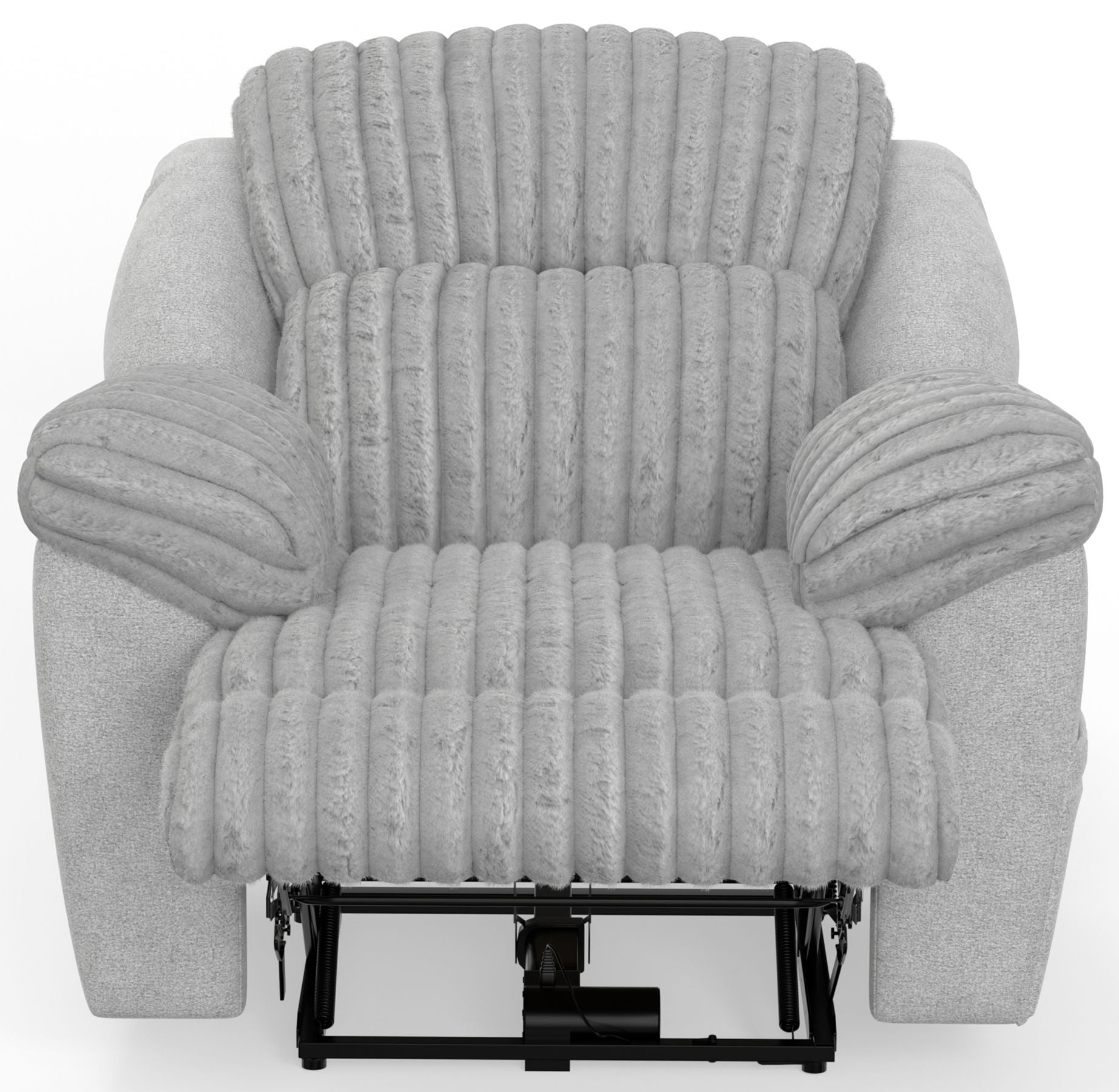 Shaggy - Power Lay Flat Recliner With Zero Gravity - Hornell Furniture Outlet