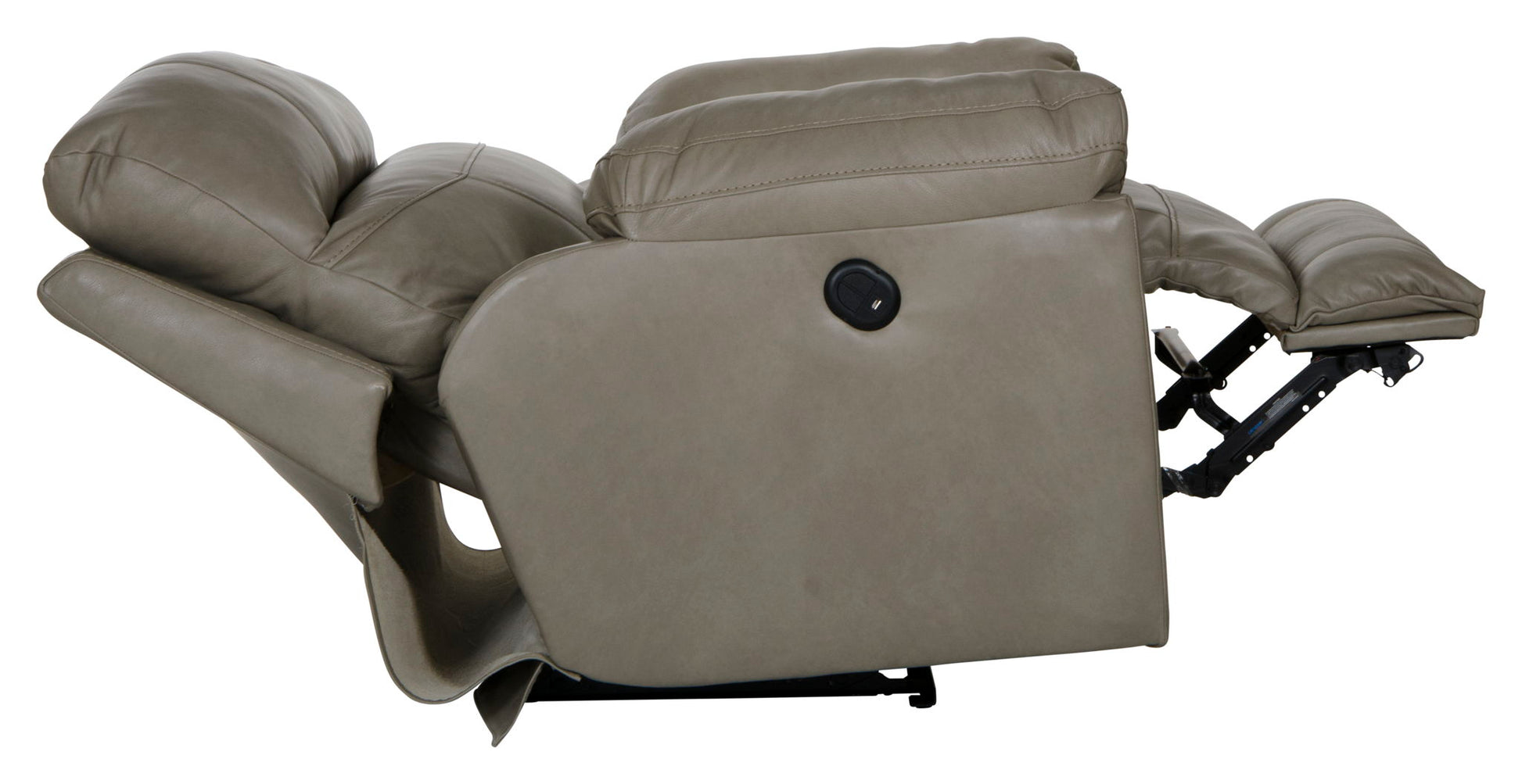 Costa - Power Lay Flat Recliner - Hornell Furniture Outlet