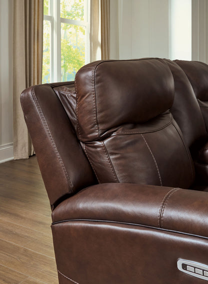 Gravier - Power Reclining Sofa With Adjustable Headrest - Cordova - Hornell Furniture Outlet